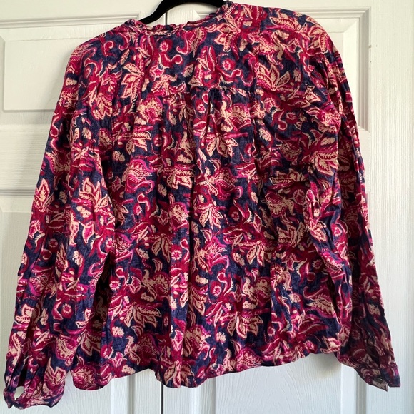 Pilcro Lucille Peasant Blouse - Picture 6 of 8